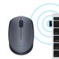 Preview: Logitech M170 Wireless Maus grau – 2,4 GHz Funkmaus optisch 1000 DPI Plug & Play